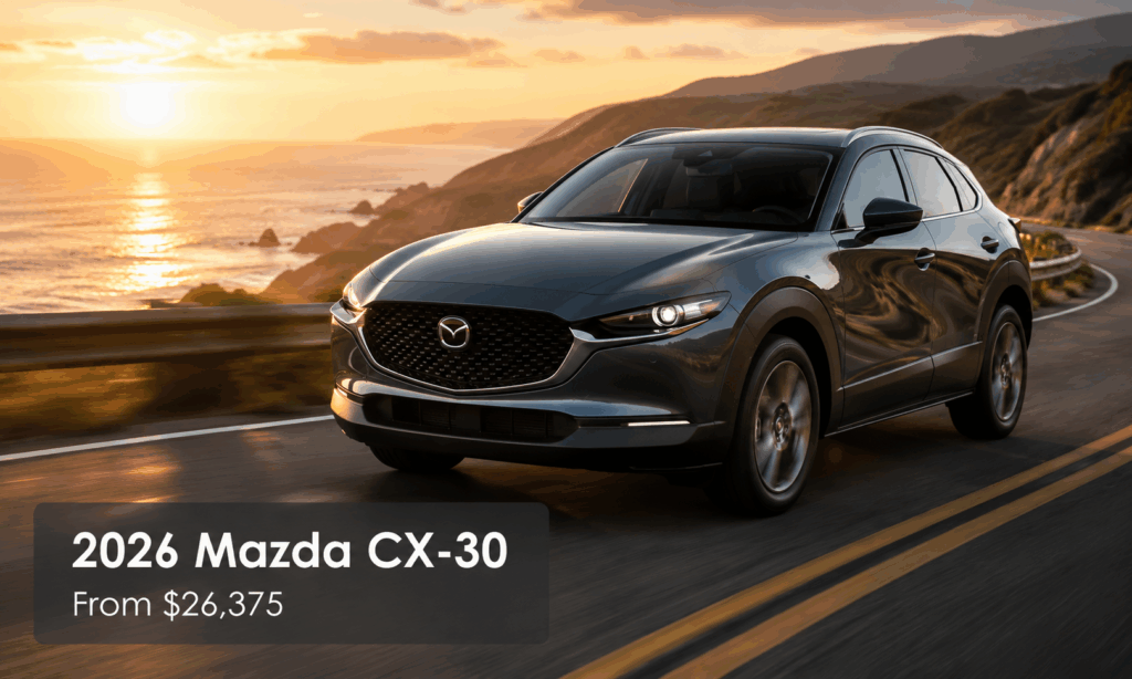 Mazda CX-30 2026 price